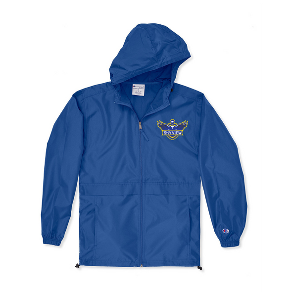 Skyview High School Zip Up Windbreaker